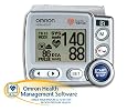 Omron HEM-670IT Wrist Blood Pressure Monitor with APS (Advanced Positioning Sensor) and Advanced Omron Health Management Software