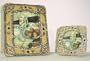Michael Hero Swarovski Cream Enameled Pewter Wedding Photo Frames, Set of 2