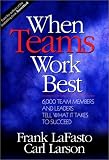 When Teams Work Best : 6,000 Team Members and Leaders Tell What It Takes to Succeed