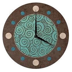 Vintage Wood Clock - 12