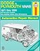 Dodge and Plymouth Vans (1971-96) Automotive Repair Manual (Haynes Automotive Repair Manuals)