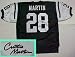 Curtis Martin New York Jets Autographed Reebok NFL Football Jersey (Green)