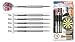 HARROWS Eric Bristow Silver Arrows Steeldarts