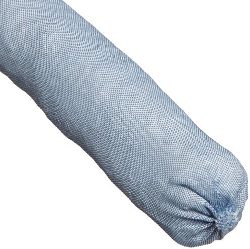 NPS M-37 Spilfyter Polypropylene MRO Oil Only Sorbent Sock, 10' Length x 3" Width, Blue (Box of 6)