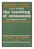 The teaching of economics at university level