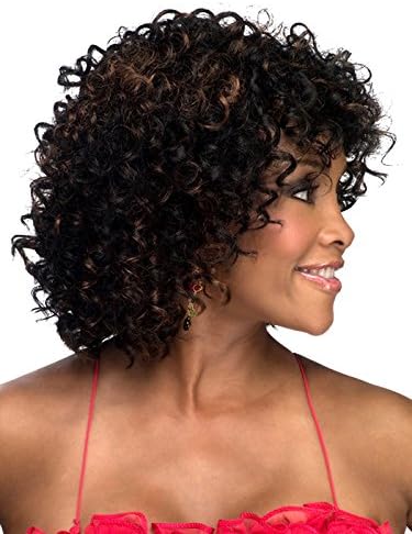 JjYy Women's High Quality Partial Black Short Wavy Hair Fashion Wig High-grade Wig Cap
