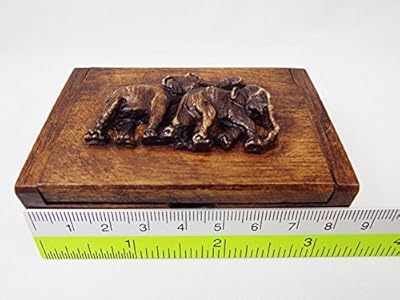 Box Wood Vintage Wooden Antique Trinket Jewelry Storage Handmade Keepsake Art