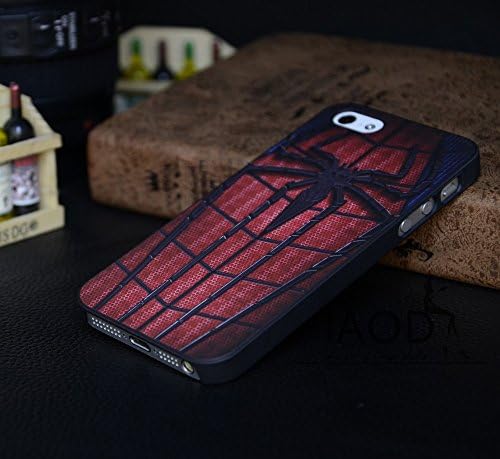 Marvel Super Hero Spider Man And Captain America Pattern Case For iPhone 5 5S 4 4S