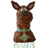Scooby Doo Shaped 19in x 10in Pull String Pinata Scooby Doo Shaped 19in x 10in Pull String Pinata