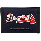 Atlanta Braves Nylon Trifold Wallet