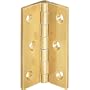 Solid Brass 3/4'' L x 1/2'' W Small Box Stop Hinges
