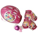 Disney Princess Micro Bicycle Helmet and Protective Pad Value Pack (Toddler) (Sports)