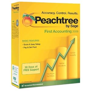 Peachtree By Sage First Accounting 2009 by Sage Software