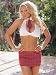 Sexy School Girl gets Extra Credit Costume 4 Pc SeXy Set Top Mini Skirt Panty & Tie