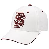 Zephyr Florida State Seminoles (FSU) White Triple Fitted Hat