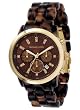 Michael Kors - Ladies Chronograph Stainless Steel and Tortoise Acrylic Bracelet MK5216