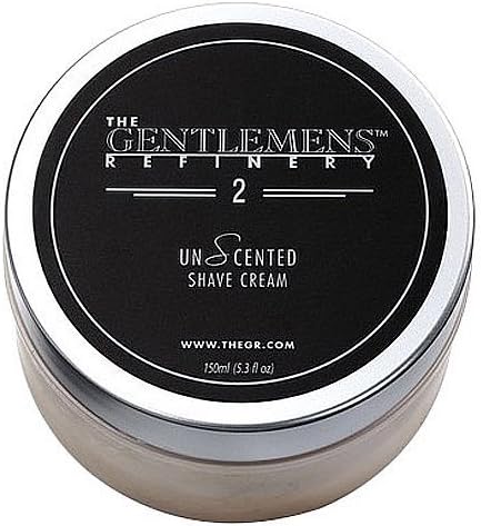 The Gentlemens Refinery ShaveCream Unscented 150ml by The Gentlemens Refinery