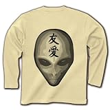 友愛 長袖Tシャツ(ナチュラル) M