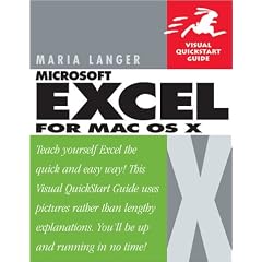 Excel for Mac OS X (Visual QuickStart Guides)