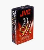 Standard 20 Minute VHS-C Tape for Compact Camcorders