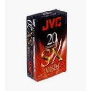 Standard 20 Minute VHS-C Tape for Compact Camcorders by JVC