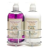 Stonewall Kitchen Lavender Mint Caddy, Includes One Hand Lotion  One Hand Soap, 17.6 Fluid Ounces Each