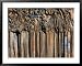 Basalt Columns and Lava Formations Beside Skjalfandafljot River, Nordurland Eystra, Iceland Framed Art Poster Print by Grant Dixon, 39x31