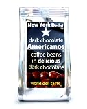 New York Delhi Americanos Dark Chocolate Covered Coffee Beans 60 g (Pack of 6)
