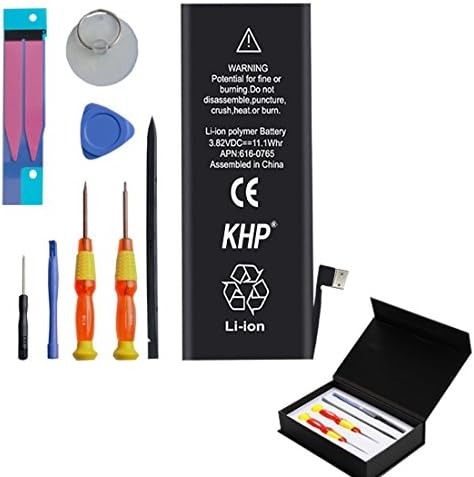 Elson iPhone 5S Replacement Battery, Apple 1560mAh Density Battery with Tools