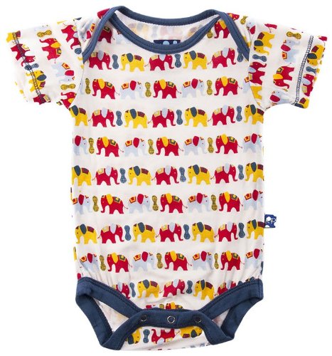 KicKee Pants Baby-boys Newborn Piece Print Tee