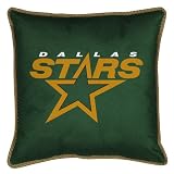 Best Quality Sidelines Pillow - Dallas Stars NHL /Color Dark Green Size 18 X 18