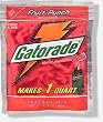 Gatorade 2.12 oz. packet (makes 1 Qt) - Fruit Punch - 10/pack Gatorade 2.12 oz. packet (makes 1 Qt) - Fruit Punch - 10/pack