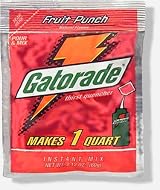 Gatorade 2.12 oz. packet (makes 1 Qt) - Fruit Punch - 24/pack