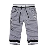 BINZII Men's Knitted Cotton Sport Breeches