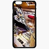 Protective Case Back Cover For iPhone 6 Plus (5.5) Case Slim Cartagena Colombia Night Black