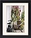 Framed Prints of Bicycle with basket and hollyhocks, Ars-en-Re, Ile de Re, Charente-Maritime, from Robert Harding