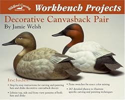Decorative Canvasback Pair (Wildfowl Carving Magazine Workbench Projects)