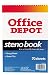 Office Depot(R) Steno Books, 6in. x 9in., Gregg Ruled, 70 Sheets, Green Tint, Pack Of 12