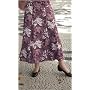 Penny Plain - Leaf Print Skirt