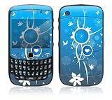 Love Peace Design Decal Skin Sticker for BlackBerry Curve 8500 Cell Phone