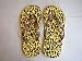 Beach Sandal Leopard Skull