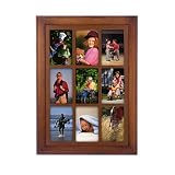 Home 9-Photo Collage Wood Frame - Espresso (4x6)