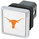 Texas Longhorns Chrome Trailer Hitch Cover