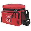 NC State Lunch Box Cooler Bag Insulated Red NC State Wolfpack - Top Quality Unique Lunchbox or Red Cushioned Travel Bag OFFICIAL NCAA MERCHANDISE