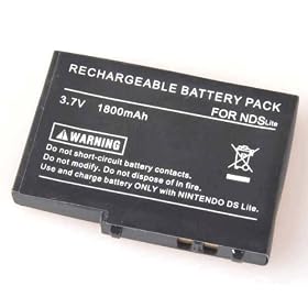 NEEWER Rechargeable 3.7v Li-ion Battery Pack Replacement for NDSL Nintendo DS Lite with a screw driver