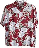 Top Quality Classic Flower Hawaiian Aloha Shirt