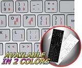 MAC ENGLISH-KOREAN KEYBOARD STICKERS ON WHITE BACKGROUND