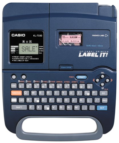 Casio KL-750B 2 Line Label Printer