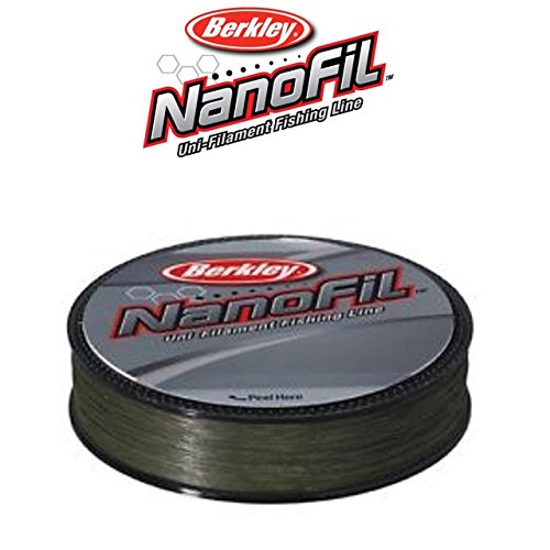 Berkley Nanofil 300yd Uni-Filament Fishing Line Low Vis Green (8lb)