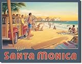 Erickson - Santa Monica Metal Tin Sign 16